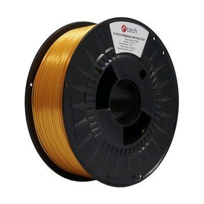C-Tech Premium Line Silk PLA, dopravní žlutá, RAL1023, 1,75 mm, 1 kg – Zboží Živě