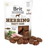 Brit Dog Jerky Herring Meaty Coins 80 g – Zbozi.Blesk.cz