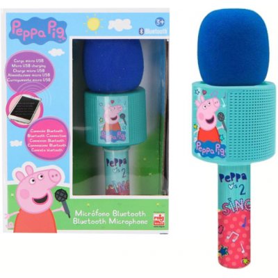 Peppa Pig Hudební mikrofon Bluetooth Prasátko Peppa – Zboží Mobilmania