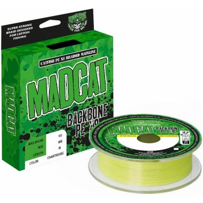 MADCAT Pletená Šňůra Backbone PE X8 Chartreuse 300m 0,40mm 40,9kg – Hledejceny.cz