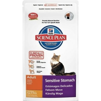 Hill's Science Plan Feline Adult Sensitive Stomach 1,5 kg – Sleviste.cz