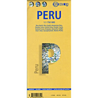 Peru 1:1,75m mapa Borch
