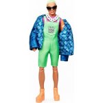 Barbie Ken se zelenými vlasy módní deluxe – Zboží Dáma