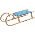 Acra sáně dřevěné rohačky modrá 125 cm – Hledejceny.cz