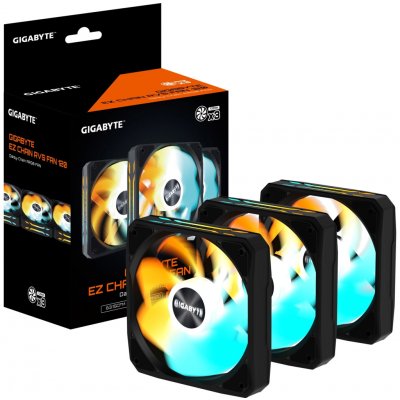 Gigabyte EZ CHAIN RVS FAN 3-PACK GP-GBT EZRVSFAN1203 – Sleviste.cz