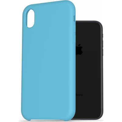 Pouzdro AlzaGuard Premium Liquid Silicone Case iPhone Xr modré – Zboží Mobilmania