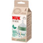 Nuk láhev kojenecká For Nature s kontrolou teploty zelená 150 ml – Zboží Dáma