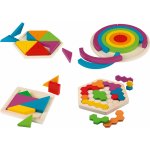 Montessori Playtive duhové puzzle FSC (duhový kruh) – Zboží Mobilmania