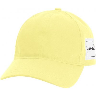 Calvin Klein Lightweight Baseball Cap yellow sand