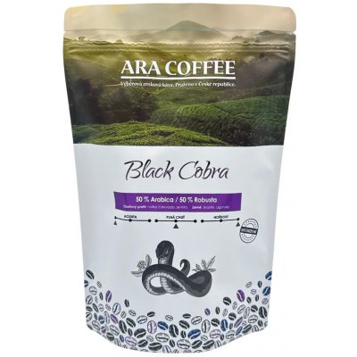 ARA Coffee Black Cobra zrnková 0,8 kg – Hledejceny.cz