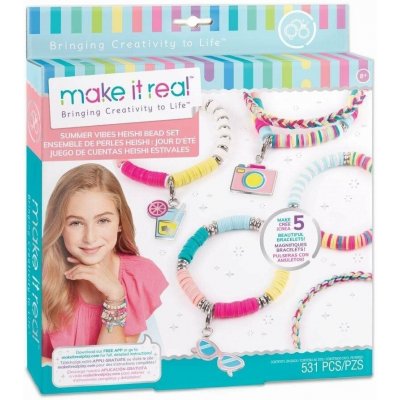 Make It Real Make It Real Sada pro výrobu náramků, léto – Hledejceny.cz