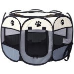 RB-nakuplevne Látková ohrádka pro psy kočky a drobná domácí zvířata 74 x 74 x 47 cm – Zboží Mobilmania
