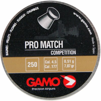 Diabolky Gamo Pro Match 4,5 mm 250 ks – Zboží Dáma
