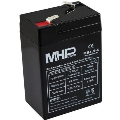 MHPower MS4-6 6V 4Ah – Zboží Mobilmania
