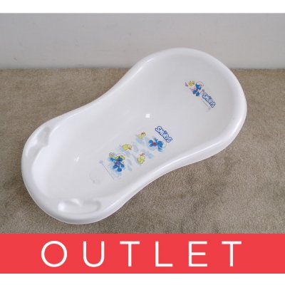 MALTEX Vanička so zátkou Šmoulové 84 cm white – Zboží Mobilmania