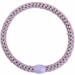 KKNEKKI Gumička do vlasů Kknekki Slim Pearl Lavendel, fialová barva, textil – Zboží Dáma