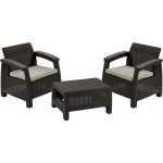 Rojaplast Corfu weekend set Grafit – Zboží Dáma