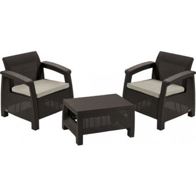 Rojaplast Corfu weekend set Grafit – Zboží Dáma