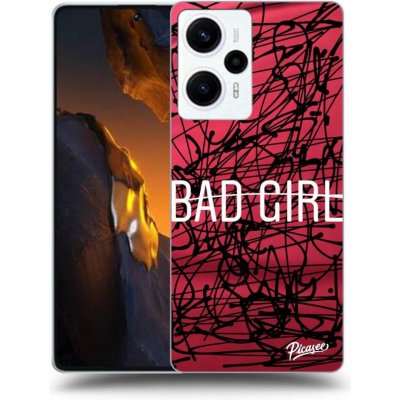 Pouzdro Picasee silikonové Xiaomi Poco F5 - Bad girl černé