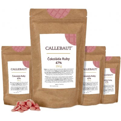 Ruby Callebaut čokoláda 1 kg – Zbozi.Blesk.cz