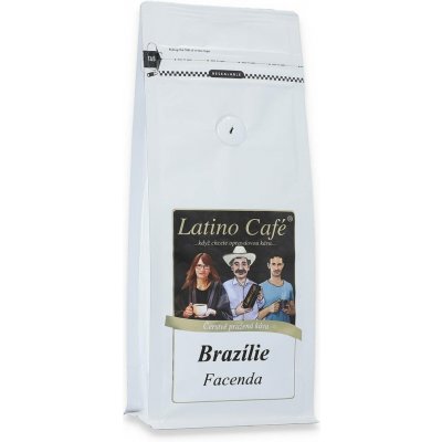 Latino Café Brazílie Facenda zrnková 0,1 kg – Hledejceny.cz