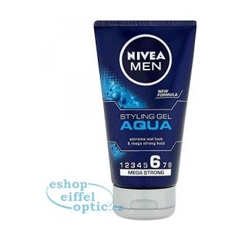 Nivea Aqua gel mokrý efekt 150 ml