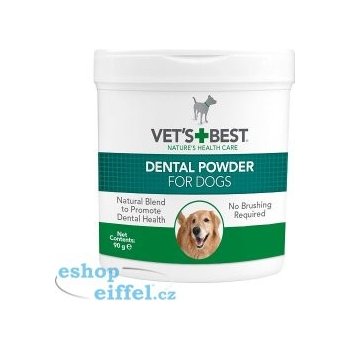 Vet's Best Dentální prášek na zuby pro psy Dental Powder 90 g