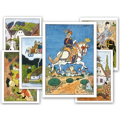 MFP paper Pohlednice pohádky - Josef Lada 1230321 – Zbozi.Blesk.cz