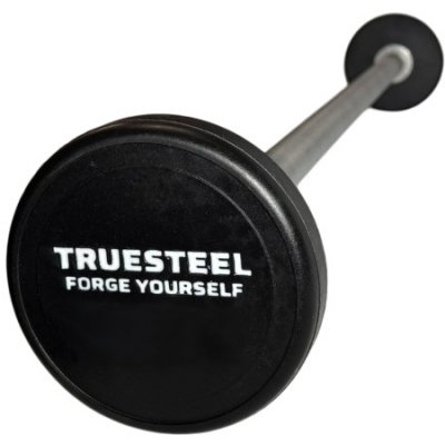 TRUESTEEL Polyurethanová rovná bicepsová činka 10 kg – Zboží Mobilmania