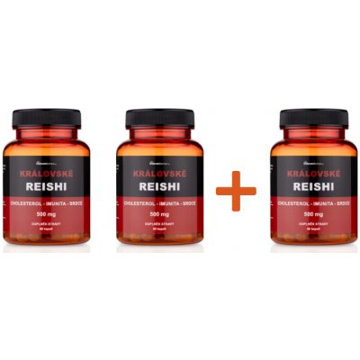 Královské Reishi pro podporu imunity 3 x 60 kapslí – Hledejceny.cz