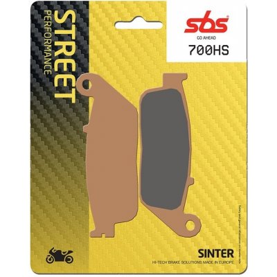 Přední brzdové destičky SBS Honda VT 750 C4 Shadow 2004 - 2005 směs HS | Zboží Auto