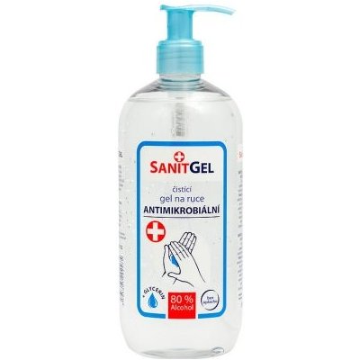 Sanitgel čistící gel na ruce antimikrobiální 500 ml