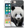 Pouzdro a kryt na mobilní telefon Apple Pouzdro HEAD CASE Apple iPhone 8 DIVOČINA – PANDA