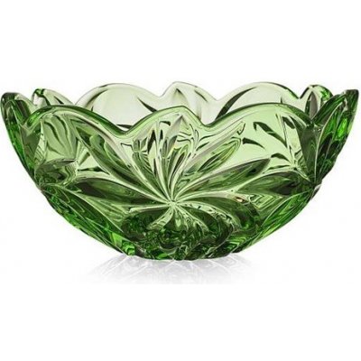 Aurum Crystal mísa Flora green 280 mm – Zboží Mobilmania