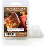Kringle Candle Cognac & Leather Vonný Vosk 64 g – Hledejceny.cz