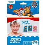 Shuffle 2v1 Puzzle Domino voděoodlné do vany Paw Patrol – Zbozi.Blesk.cz