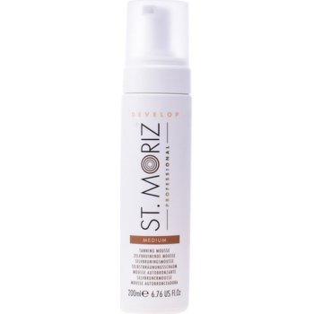 St. Moriz Self Tanning samoopalovací pěna odstín Medium (With Olive Milk and Vitamin E) 200 ml