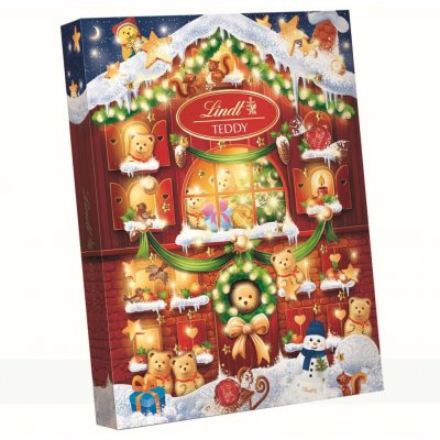 Lindt Adventní kalendář Teddy stromeček 170g – Hledejceny.cz