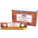Satya Yogic Meditation indické vonné tyčinky 15 g – Zboží Mobilmania