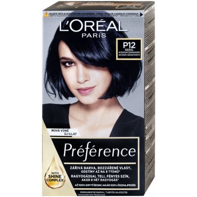 L'Oréal Préférence Black Pearls P12 Black Night – Zboží Mobilmania