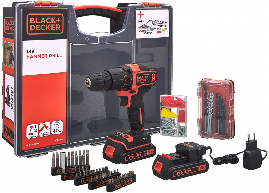 Black & Decker BDCHD18BOA-QW od 4 855 Kč - Heureka.cz