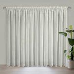 EUROFIRANY ZÁCLONA NA PÁSCE KLEO 350X270 CM BÍLÁ – Hledejceny.cz