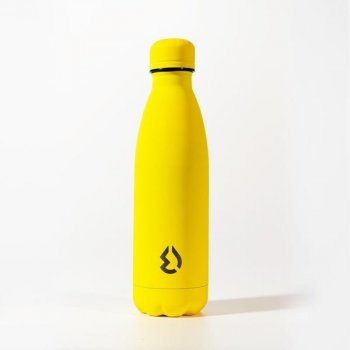 Water Revolution Nerezová Termo láhev na pití fluo žlutá Potravinářská nerezová ocel 18/8 500 ml