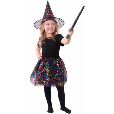 Rappa čarodějnice hvězda tutu sukně s kloboukem – Hledejceny.cz