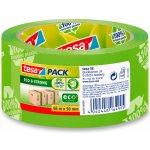 Tesa EcoLoco lepicí páska zelená s potiskem 50 mm x 66 m – Zboží Mobilmania