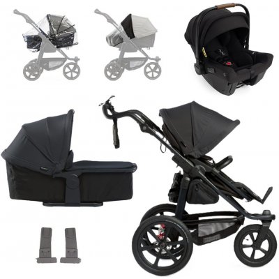 TFK set PRO 2024 frame Pro + stroller seat Pro + carrycot Pro combi + příslušenství + Nuna PIPA™ URBN – Zboží Mobilmania