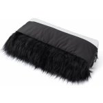 HappyBee rukávník Trinity SHINE Silver černý kožich – Zboží Dáma