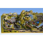 Noch levý rozšiřující díl kolejiště s točnou 80120 – Zboží Dáma