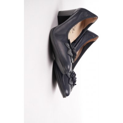 CAPRICE dámské lodičky modré – Zboží Mobilmania