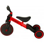 KIK Trike Fix Mini běžecká 3v1 s pedály červená – Zboží Mobilmania
